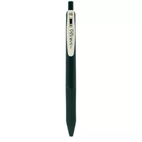   Zseléstoll, 0,33 mm, nyomógombos, ZEBRA Sarasa Clip Vintage, zöldesfekete (TZ69314)