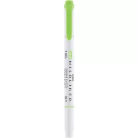   Szövegkiemelő, 1,0/3,5 mm, kétvégű ZEBRA Mildliner Cool & Refined zöld (TZ78140)