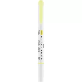   Szövegkiemelő, 1,0/3,5 mm, kétvégű, ZEBRA Mildliner Fluorescent, sárga (TZ78150)