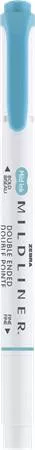 Szövegkiemelő, 1,0/3,5 mm, kétvégű, ZEBRA Mildliner Warm, füstkék (TZ78420)