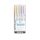 Szövegkiemelő készlet, 1,4/4 mm, kétvégű, ZEBRA Mildliner Highlighter Gentle, 5 különböző szín (TZ78705)