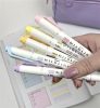 Szövegkiemelő készlet, 1,4/4 mm, kétvégű, ZEBRA Mildliner Highlighter Gentle, 5 különböző szín (TZ78705)