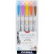 Ecsetirón készlet, kétvégű ZEBRA Mildliner Warm, 5 szín (TZ79305)