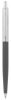 Golyóstoll, 0,24 mm, nyomógombos, ezüst színű klip, szürke tolltest, ZEBRA 901, kék (TZ83741)