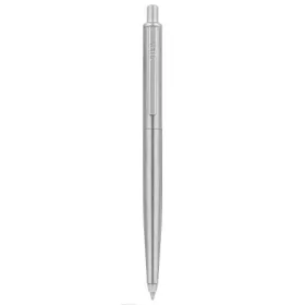   Golyóstoll, 0,24 mm, nyomógombos, ezüst színű klip, ezüst tolltest, ZEBRA 901, kék (TZ83757)