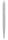 Golyóstoll, 0,24 mm, nyomógombos, ezüst színű klip, ezüst tolltest, ZEBRA 901, kék (TZ83757)
