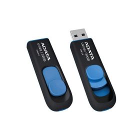   Pendrive, 32GB, USB 3.2 Gen1, ADATA UV128, fekete-kék (UA32G128B)
