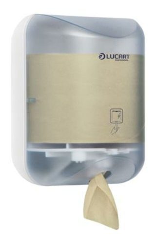 Törlőkendő- és toalettpapír adagoló, 20x19x26 cm, LUCART L-One mini (UBC73)