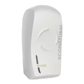   Toalettpapír adagoló, hajtogatott toalettpapírhoz, 32,8x16,5x13,8 cm, LUCART EcoNatural Flow Bulk Pack, fehér (UBC98)
