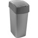 Billenős szelektív hulladékgyűjtő, műanyag, 45 l, CURVER, szürke/szürke (UCF05)