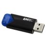 Pendrive, 32GB, USB 3.2, EMTEC B110 Click Easy, fekete-kék (UE32GE)