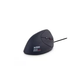   Egér, vezetékes, vertikális, USB, URBAN FACTORY Ergo Next, fekete (UFEMR01)