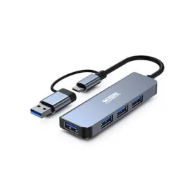 USB elosztó-HUB, 4xUSB-A 3.2, URBAN FACTORY Minee (UFMHC35)