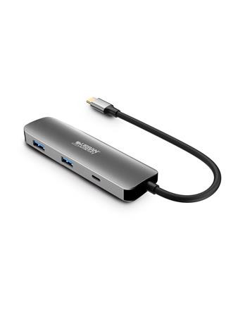 USB elosztó-HUB, USB-C/USB 3.0/HDMI, URBAN FACTORY (UFMHC40)