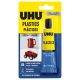 Ragasztó, univerzális, 30 g, UHU Plastic (UHU25196)