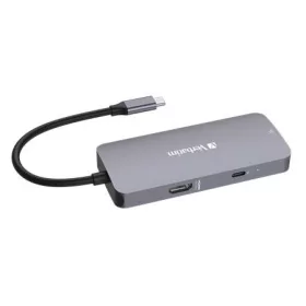   USB elosztó-HUB, USB-C PD/1xHDMI/1xRJ45/2xUSB-A 3.2 Gen1, VERBATIM (UHV32150)