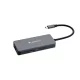 USB elosztó-HUB, USB-C /3xUSB-A, HDMI, RJ45, VERBATIM (UHV32157)