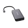 USB elosztó-HUB, USB-C /3xUSB-A, HDMI, RJ45, VERBATIM (UHV32157)