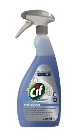 Ablak- és felülettisztítószer, 750 ml, CIF, Professional (UJ11080)