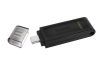 Pendrive, 128GB, USB-C, KINGSTON DataTraveler 70 (UK128DT70)