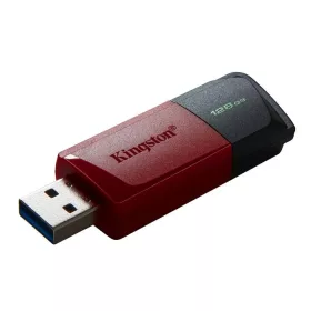   Pendrive, 128GB, USB 3.2, KINGSTON Exodia M, fekete-piros (UK128DTXM)