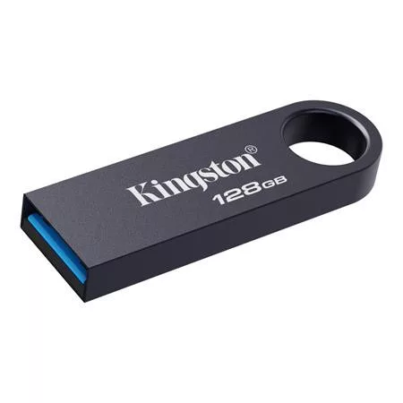 Pendrive, 128GB, USB 3.2 Gen1, KINGSTON DataTraveler SE9 G3, fém ház (UK128SG3B)