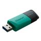 Pendrive, 256GB, USB 3.2, KINGSTON Exodia M, fekete-türkiz (UK256DTXM)