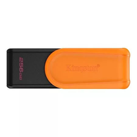 Pendrive, 256GB, USB 3.2 Gen1, KINGSTON DataTraveler Exodia S, fekete-narancs (UK256ES)
