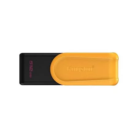 Pendrive, 512GB, USB 3.2 Gen1, KINGSTON DataTraveler Exodia S, fekete-sárga (UK512ES)