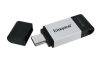 Pendrive, 64GB, USB-C, KINGSTON DataTraveler 80 (UK64DT80)