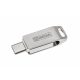 Pendrive, 16GB, USB 3.2 Gen1 + USB-C, alumínium ház, MYMEDIA Dual (by VERBATIM) (UMG16GAD)