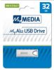 Pendrive, 32GB, USB 3.2 Gen1, alumínium ház, MYMEDIA Alu (by VERBATIM) (UMG32GA)