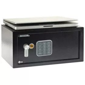   Laptopszéf, elektronikus zár, 24 l, 200x430x350 mm,YALE YLV/200/DB1 (USZYLV200)