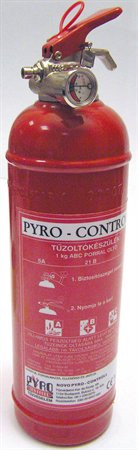 Tűzoltó készülék, ABC porral oltó, 1 kg (UT1)