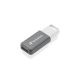 Pendrive, 128GB, USB 2.0, VERBATIM Databar, szürke (UV128GD)