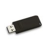 Pendrive, 128GB, USB 2.0, VERBATIM Slider, fekete (UV128GSF)