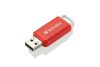 Pendrive, 16GB, USB 2.0, VERBATIM Databar, piros (UV16GD)