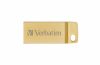 Pendrive, 16GB, USB 3.2, VERBATIM Executive Metal arany (UV16GEM32)