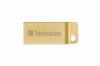 Pendrive, 16GB, USB 3.2, VERBATIM Executive Metal arany (UV16GEM32)