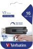 Pendrive, 16GB, USB 3.2, 60/12 MB/s, VERBATIM V3, fekete-szürke (UV16GS)