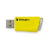 Pendrive, 3 x 16GB, USB 3.2, 80/25MB/sec, VERBATIM Store n Click, piros, kék, sárga (UV16SC3)