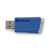 Pendrive, 3 x 16GB, USB 3.2, 80/25MB/sec, VERBATIM Store n Click, piros, kék, sárga (UV16SC3)