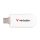 Pendrive, 256GB, USB-C 3.2 Gen1, VERBATIM Plectra, fehér (UV256GPLW)