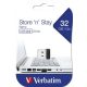 Pendrive, 32GB, USB 2.0, 10/3MB/sec, VERBATIM Nano (UV32GN)