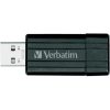 Pendrive, 32GB, USB 2.0, 10/4MB/sec, VERBATIM PinStripe, fekete (UV32GPF)