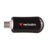Pendrive, 512GB, USB-C 3.2 Gen1, VERBATIM Plectra, fekete (UV512GPLB)