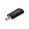 Pendrive, 512GB, USB-C 3.2 Gen1, VERBATIM Plectra, fekete (UV512GPLB)