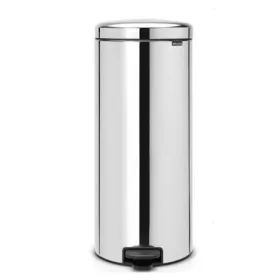   Pedálos szemetes, ipari, fém, horganyzott, 30 l, kivehető vödörrel (UVV14)