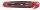 Univerzális kés, 18 mm, fóliavágóval, WEDO, Safety piros/fekete (UW038)