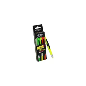   Multifunkciós golyóstoll, szövegkiemelő, érintő toll készlet, WEDO 3-in-1, neon színek (UW261610499)